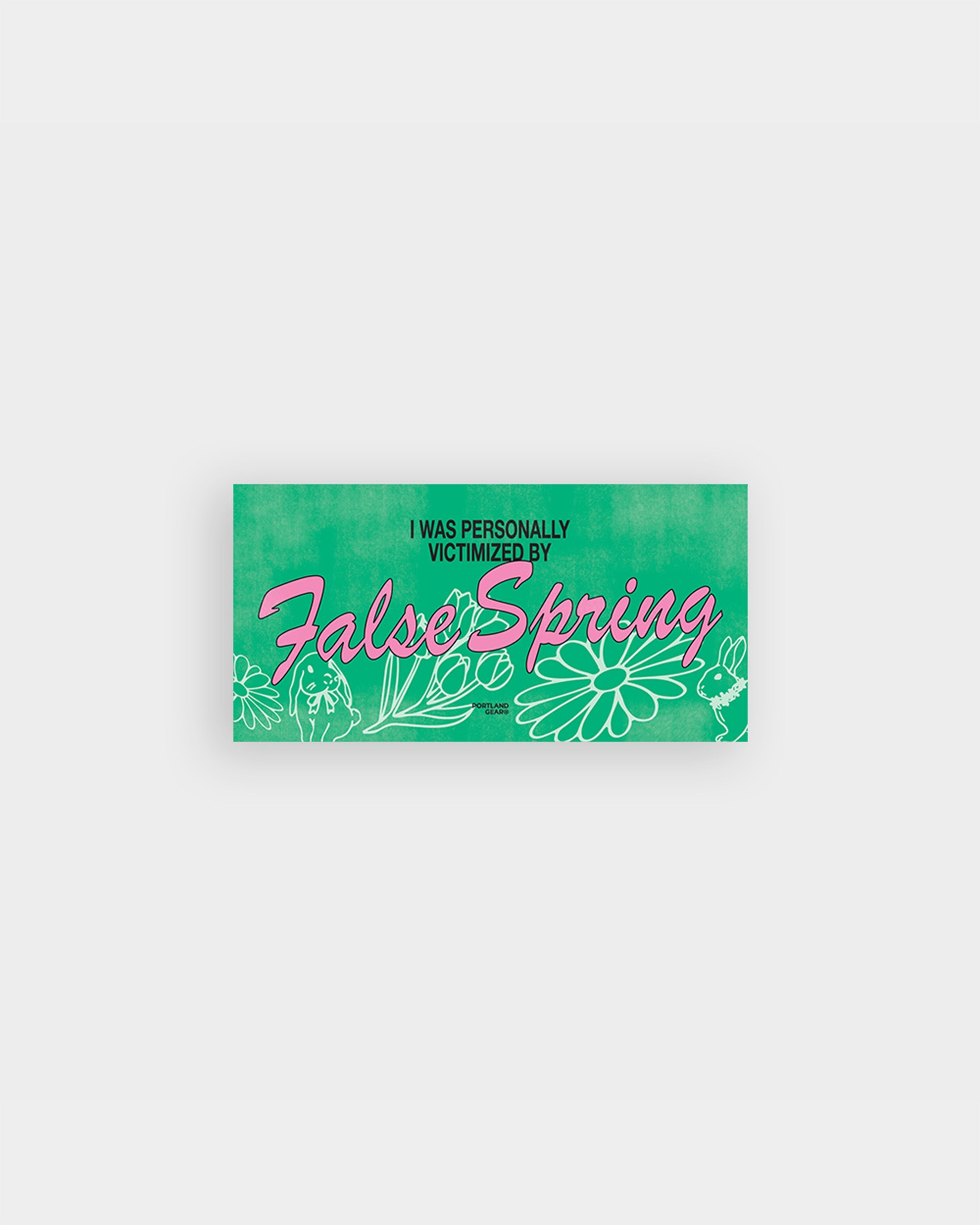 False Spring Sticker